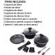 Jogo 3 Panelas In Versat Cook Black